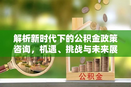 滦县解析新时代下的公积金政策咨询，机遇、挑战与未来展望