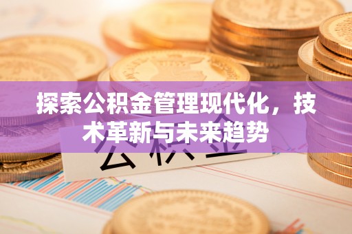 滦县探索公积金管理现代化，技术革新与未来趋势