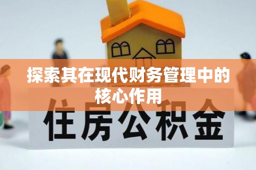 滦县探索其在现代财务管理中的核心作用